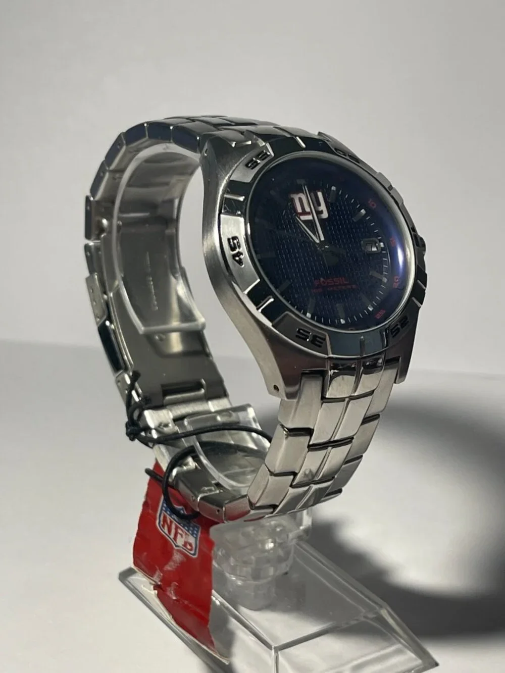 New York Giants NFL Stainless-Steel Watch by Fossil NEW (RARE)